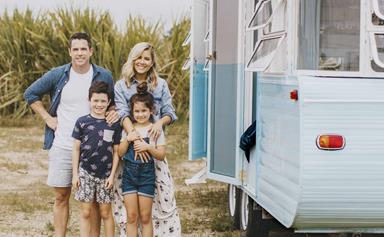 Meet Dolly: Michael and Carlene's newest caravan renovation