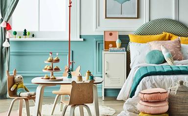 Tea party: how to create a pastel kids bedroom