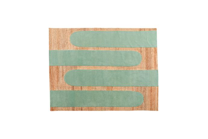 Popsycle rug in Mint (2.3m x 3m), $4500, [Jardan](https://www.jardan.com.au/|target="_blank"|rel="nofollow")