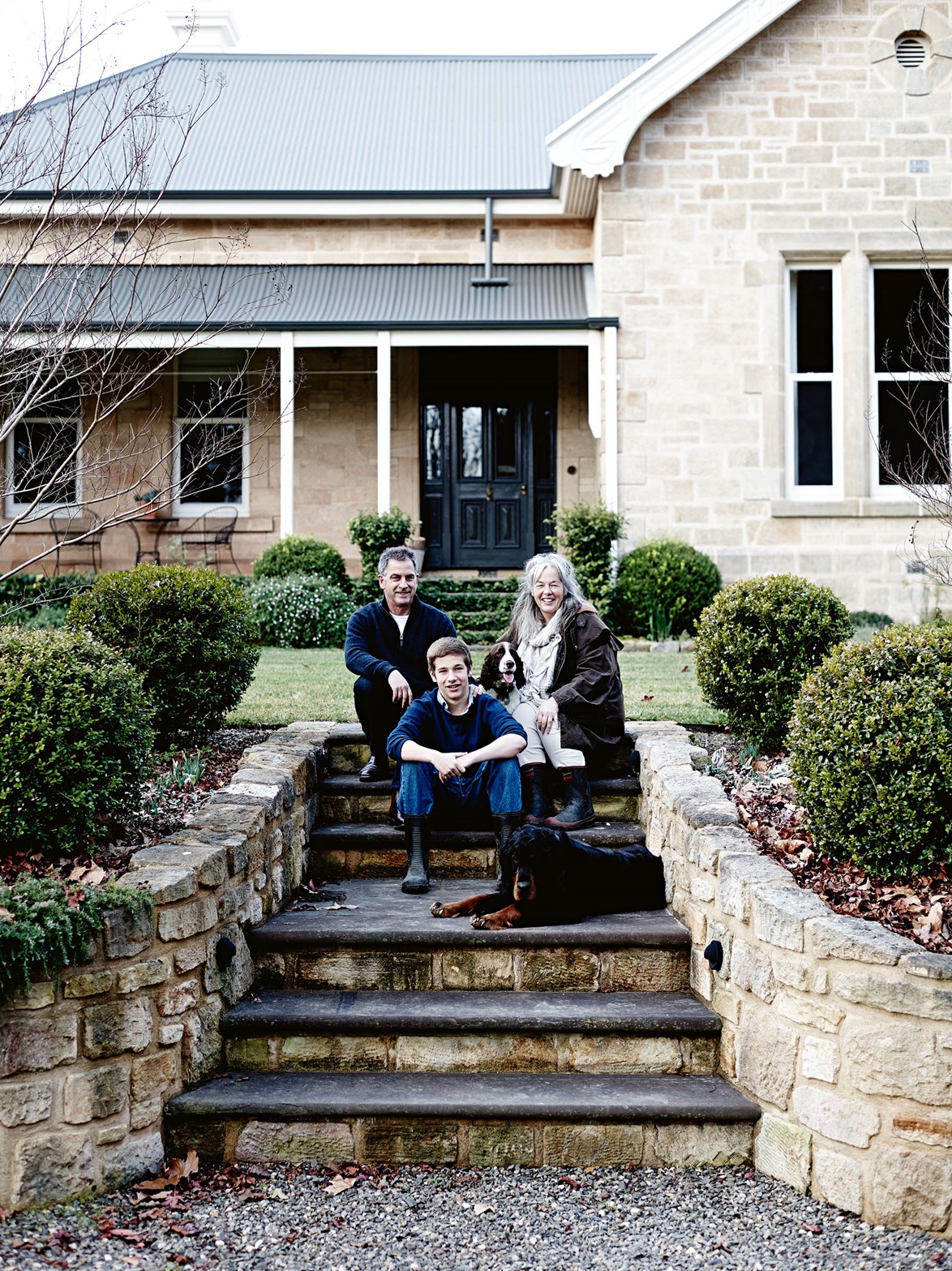 A 12-month renovation of this [classic homestead](https://www.homestolove.com.au/classic-contemporary-homestead-13411|target="_blank") saw Jane McLaren and her family 'camped' in the house with few comforts. "We did everything to the house you could think of. It needed reroofing, replastering, wiring, replacing windows – and the verandah posts had to be redone," she says.