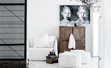 10 homes with white interiors