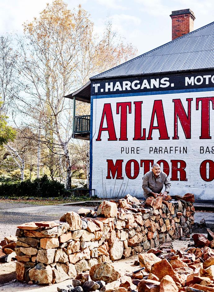 The Atlantic Motor Oil sign on the neighbouring building is evidence of the property's past.