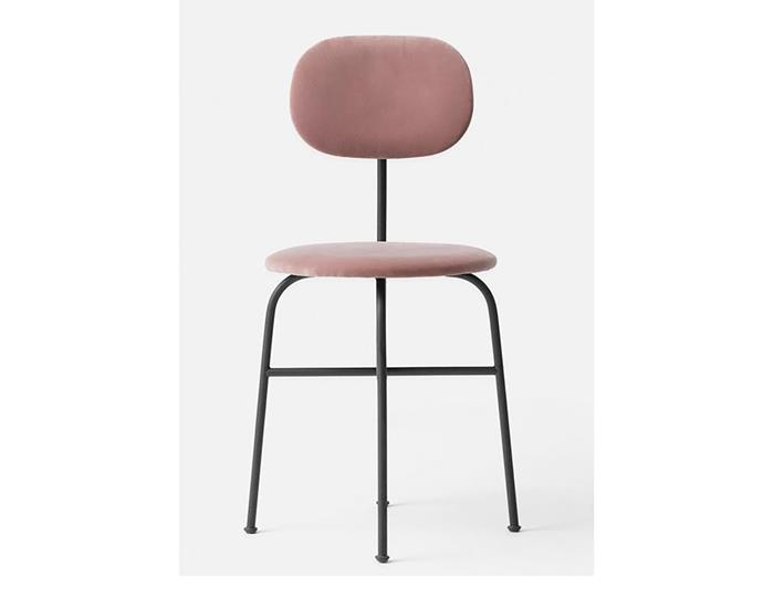 MENU Afteroom Dining Chair Plus, Black/Dusty Rose, $860, [Designstuff](https://www.designstuff.com.au/pre-order-menu-afteroom-dining-chair-plus-black-dusty-rose/|target="_blank"|rel="nofollow")