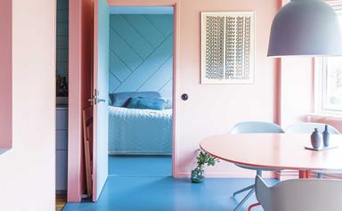 A pastel aesthetic revitalised this eclectic home
