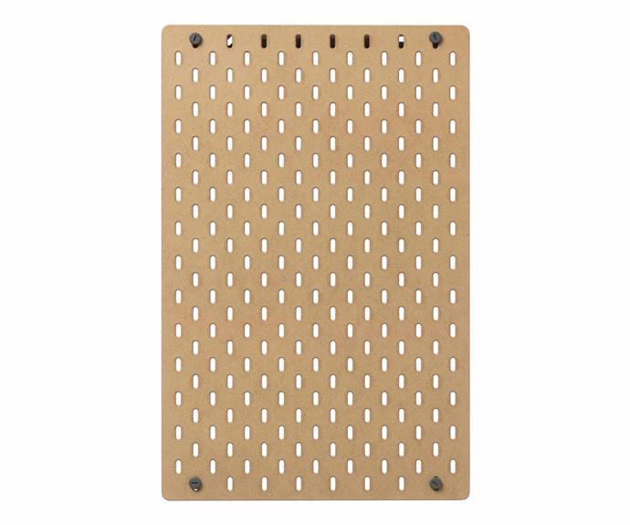 **[SKÅDISSKÅDIS pegboard, $29](https://www.ikea.com/au/en/p/skadis-pegboard-wood-60347178/#content|target="_blank"|Rel="nofollow")**<br>Provide a home for your everyday essential belongings while also keeping them on display with this wooden peg board. Position several together or fill an entire wall for an ever-changing storage display. Paint it to match your decor or keep it simple and natural.