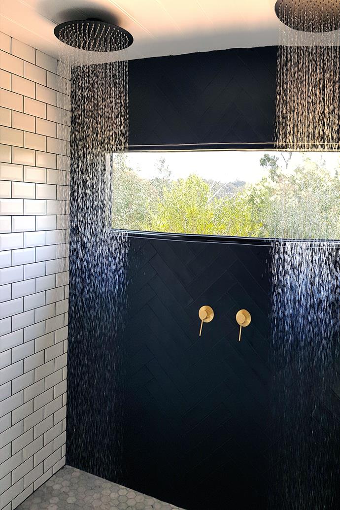 Living in a tiny home doesn't mean sacrificing creature comforts. By revising their floorplan, Lisa and Matt were able to squeeze in a double shower. *Photo courtesy of: [Living Big in a Tiny House](https://www.livingbiginatinyhouse.com/|target="_blank"|rel="nofollow")*