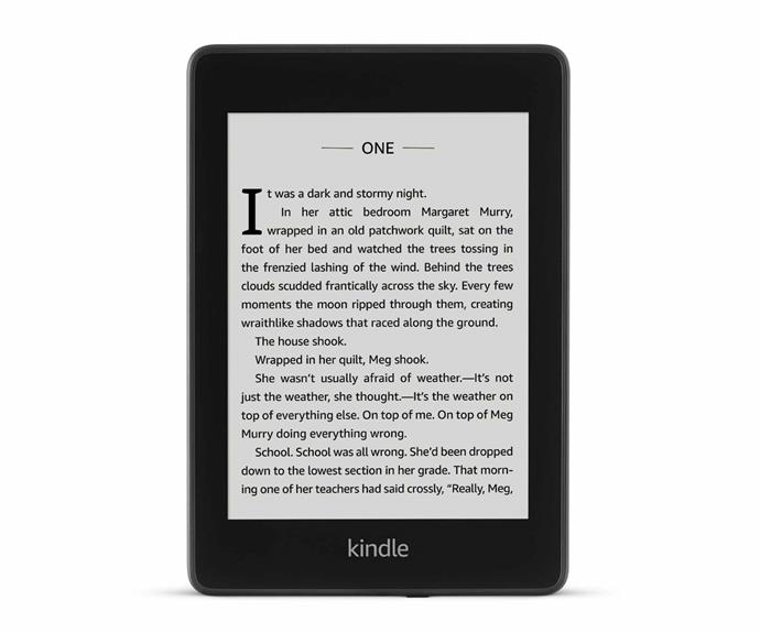 Kindle Paperwhite eReader 8GB, $199, [Myer](https://fave.co/3cXGmyx|target="_blank"|rel="nofollow").<br>
<br>
For the mum who loves to read, the Kindle Paperwhite eReader has it all. With ample storage for countless books and a longer lasting battery, the Paperwhite is also waterproof which means you can enjoy your books in the bath without worrying about soggy pages or short circuiting electronics.