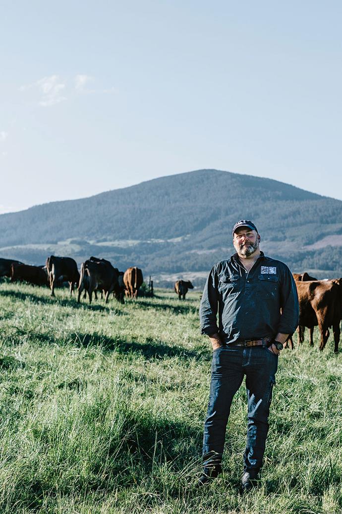 <P>**NICK HADDOW**<p>
<p>*Cheesemaker, Bruny Island Cheese Co. & Glen Huon Farm*<p>
<p>When he started [Bruny Island Cheese Co.](https://brunyislandcheese.com.au/|target="_blank"|rel="nofollow") on Bruny Island, Tasmania, in 2003, Nick Haddow's main goal was to make the best traditional hand-made cheeses possible. His long-term dream to close the loop from pasture to milk production and cheese-making came later in 2016, when he and his business partners purchased farmland at [Glen Huon](https://www.homestolove.com.au/red-farmhouse-glen-huon-12100|target="_blank"), and Nick sourced old fashioned dairy breeds to make a single herd of milkers. For Nick, great cheese is made from milk that reflects what the cow has eaten in the past 24 hours, and his mantra "One cow, one paddock, one day" makes for a unique product that changes on a daily basis.<P>
<p>*Photo: Marnie Hawson*<p>