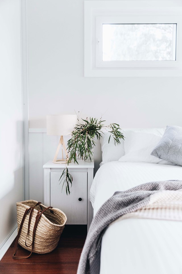 If a clean, serene bedroom is the thing of dreams, take style cues from the simply styled cottages at [Sleepers Pemberton](https://www.sleeperspemberton.com.au/|target="_blank"|rel="nofollow") in WA's [Sutton Forests region](https://www.homestolove.com.au/southern-forests-wa-what-to-do-20239|target="_blank").