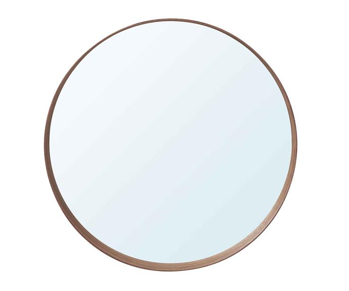 **Mirror** Stockholm mirror in Walnut, $129, [IKEA](https://www.ikea.com/|target="_blank"|rel="nofollow"|target="_blank").