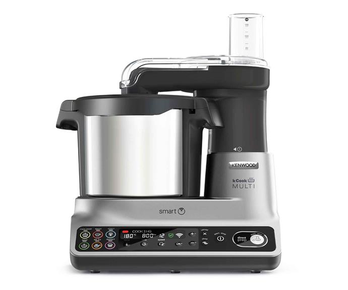 [Kenwood's](https://www.kenwood.com/au/|target="_blank"|rel="nofollow") kCook Multi Smart food processor has an app with hundreds of recipes that work in harmony with the mixer.