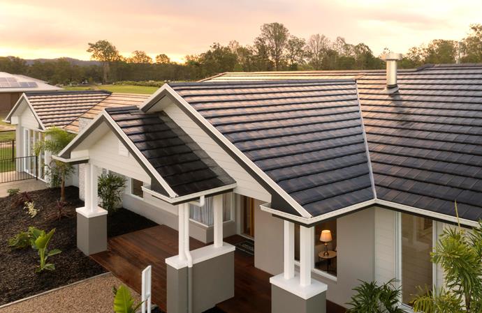 Bristile's solar roof tile system has the ability to withstand the extreme Australian weather conditions. *Image: Steve Ryan / bauersyndication.com.au*
