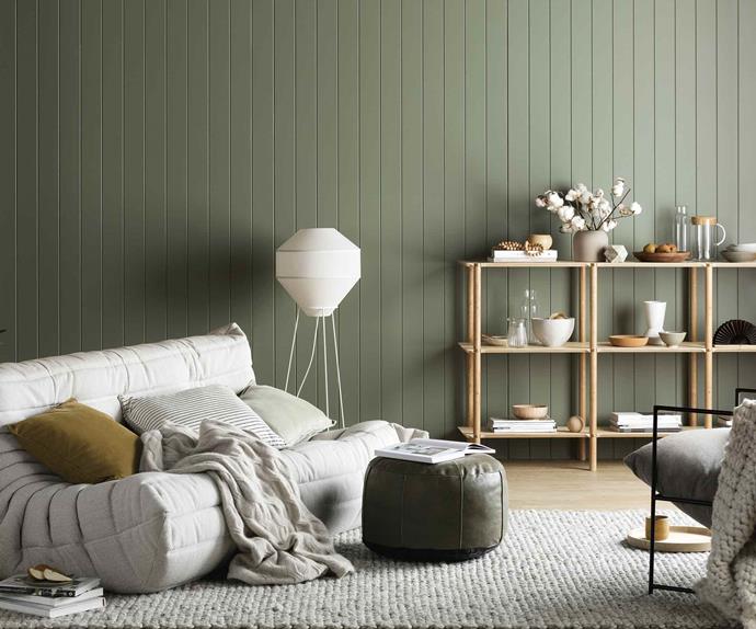 Step away from the beige and white paint tins. The new ‘neutrals’ are mixing up the way we think about colour. <b>Growing into green </b> A rich olive shade with a hint of yellow or blue creates a moody atmosphere.