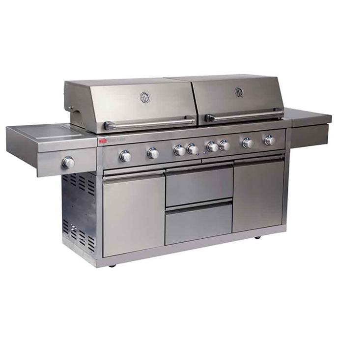 **[Ziegler & Brown Grand Turbo 6 Burner Roll-In On Cart, $5,695, On Sale For $5,195](https://www.barbequesgalore.com.au/p/ziegler-and-brown-grand-turbo-6-burner-roll-in-on-cart-l2-series/ZGGT6CL2.html|target="_blank"|rel="nofollow")** 

If you live and breathe for backyard barbecues and frequently entertain at home, invest in a 6-burner unit that will help you create restaurant style meals for a crowd. The stainless steel grills are less prone to sticking than other materials and are easy to keep clean. You can even use this barbecue to make a succulent spit roast, using the Grand Turbo rotisserie function. **[SHOP NOW.](https://www.bcf.com.au/p/weber-family-q-q3100-gas-barbecue/395243.html?clickid=x0vxXqwnCxyIWDAV4GR1JSPoUkGxHvWMXQrdRc0&irgwc=1&utm_source=Skimbit%20Ltd.&utm_content=Online%20Tracking%20Link&utm_medium=affiliate|target="_blank"|rel="nofollow")** 