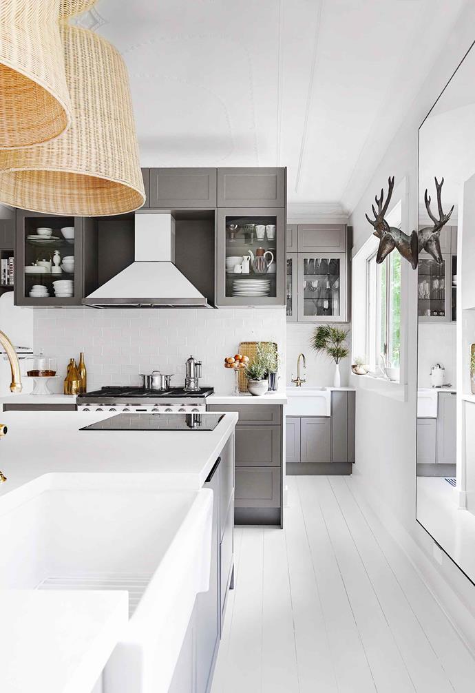 **ADD A BUTLER'S PANTRY**<br><br>If you have the space for it, a [butler's pantry](https://www.homestolove.com.au/butlers-pantry-design-ideas-17450|target="_blank") can make a world of difference in the home, providing the perfect space for tucking away all your cooking and cleaning when the guests come over, while also adding ample storage.<br><br>

In [Neale Whitaker and partner David Novak-Piper's country home](https://www.homestolove.com.au/neale-whitakers-country-kitchen-renovation-19789|target="_blank"), a fully equipped butlers pantry is concealed behind a freestanding nib wall that also boasts extra storage and bench space.<br><br>