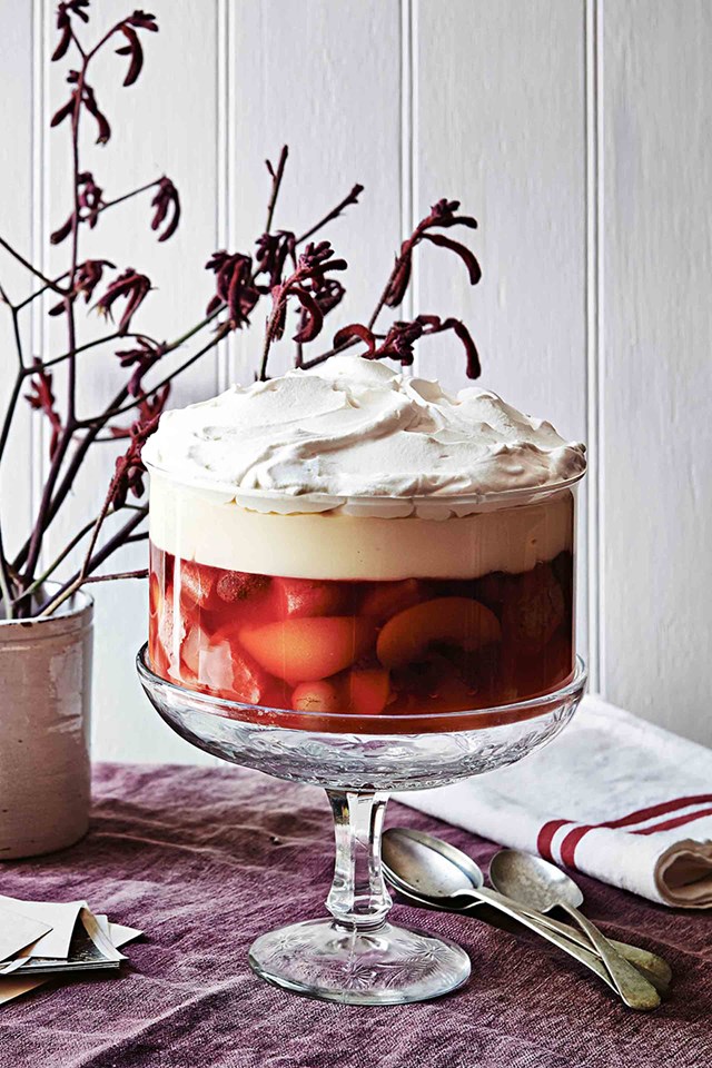 **[NAN'S HEIRLOOM TRIFLE RECIPE](https://www.homestolove.com.au/heirloom-recipe-nans-trifle-10627|target="_blank")**<br>
For Winifred Smith's extended family - which is made up of nine grandchildren and eight great-grandchildren - no family celebration, Christmas or birthday is complete without a rendition of her traditional fruit trifle, known affectionately as "Nan's trifle." Winnifred's secret to the perfect trifle is "plenty of sherry."
