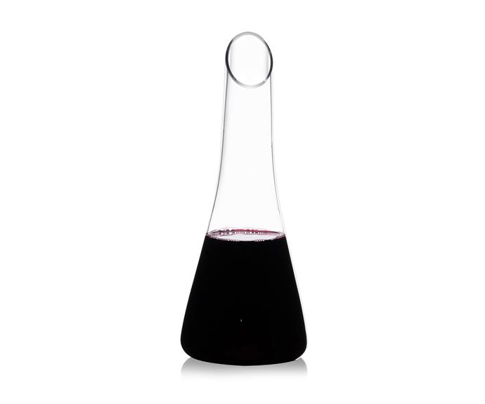 Flinders Decanter, $139.95, [Plumm](https://www.plumm.com/plumm/decanters/Flinders-Decanter|target="_blank"|rel="nofollow")<br>
If your food friend fancies themselves a bit of a connoisseur, adding a decanter to their wine toolbox is a great way to go. Plumm's Flinders Decanter is named after the Melbourne street of the same name, and is perfect for light all the way to full bodied reds.