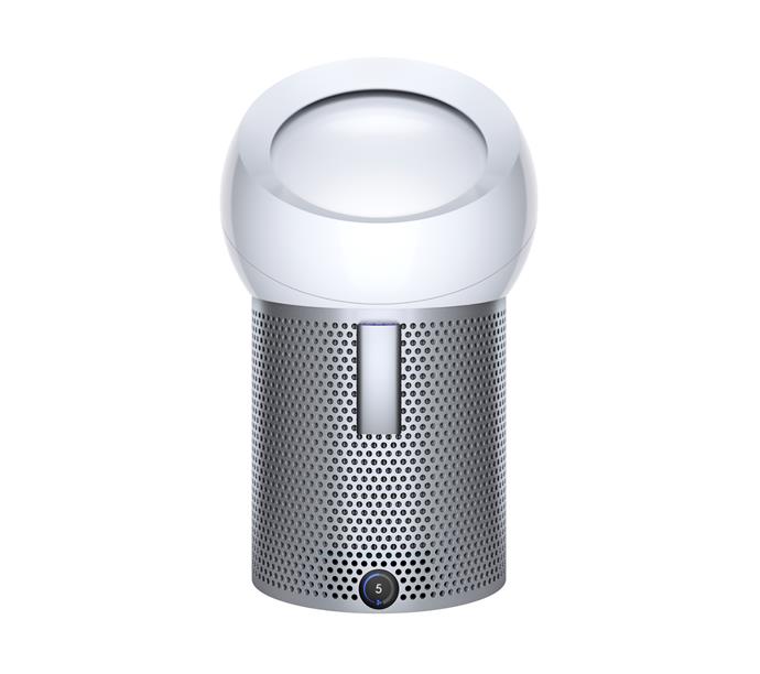 Dyson Pure Cool Me™ personal purifying fan, $499, from [Dyson](https://shop.dyson.com.au/dyson-pure-cool-me-white-silver-275919-01|target="_blank"|rel="nofollow")