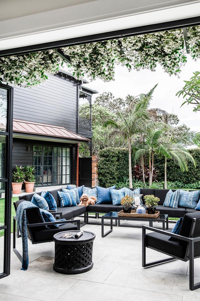 This functional and beautiful outdoor zone is completed with a stylish outdoor setting that invites you to soak up the surrounds.