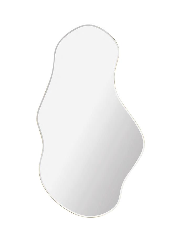 Ferm Living 'Pond' mirror, $374 for large, [Finnish Design Shop](https://www.finnishdesignshop.com/decoration-mirrors-wall-mirrors-pond-mirror-large-p-25971.html|target="_blank"|rel="nofollow")