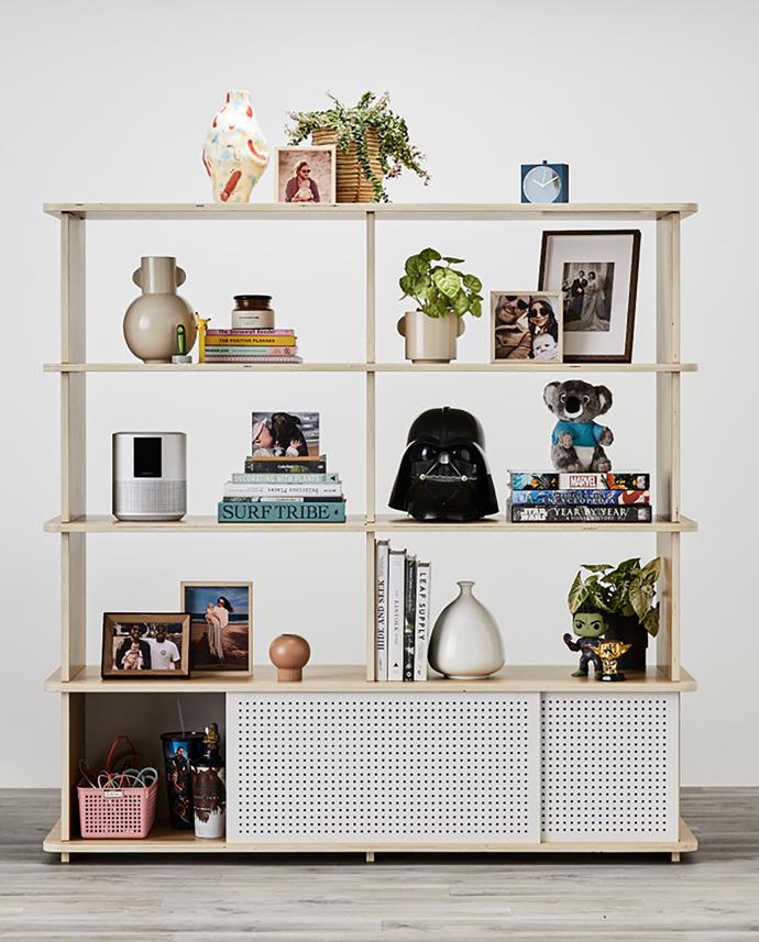**[Koala Timber Bookshelf, from $700, Koala](https://au.koala.com/products/koala-timber-bookshelf|target="_blank"|rel="nofollow")**<br>Koala's new timber bookshelves are just as functional as they are chic. Boasting a beautiful, minimalist aesthetic, they come in three sizes to fit within a variety of spaces. The open shelves allow you to display your most prized possessions while the hidden storage compartment down the bottom is perfect for concealing clutter. It's incredibly easy to assemble and requires no tools - What more could you ask for? *Dimensions: 148h x 39.5d x 147w cm*.