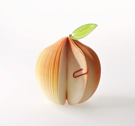 Fresh fruit peach notepad, $8, from [Inky co.](https://www.inkyco.com.au/fresh-fruit-peach.html|target="_blank"|rel="nofollow")