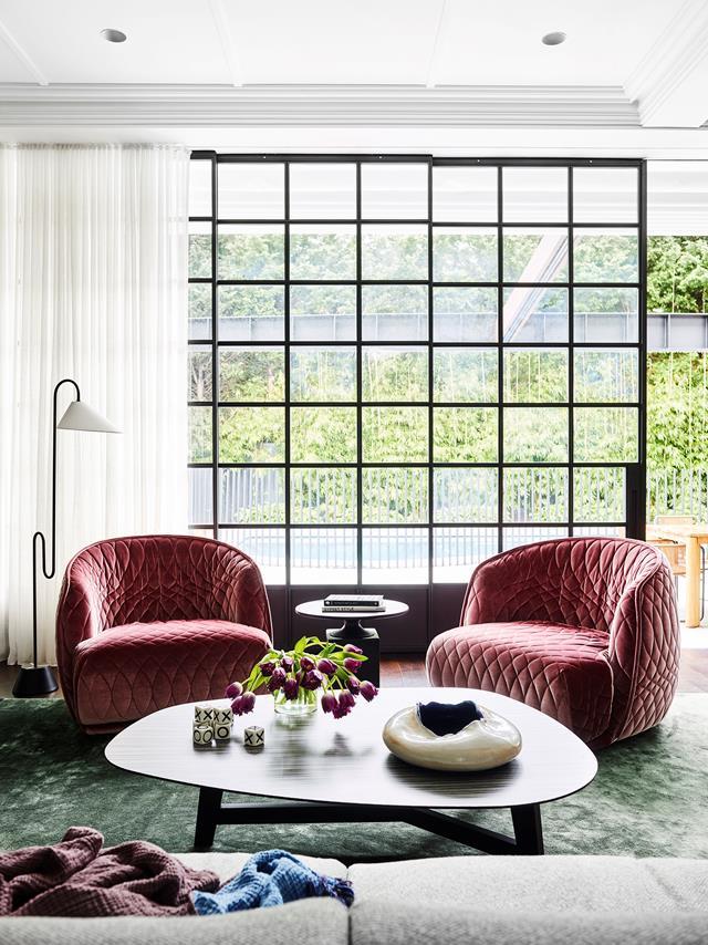 The palette of a bungalow doesn't have to be dull. The cosmetic changes of this [elegant and colourful home](https://www.homestolove.com.au/1920s-california-bungalow-glamorous-makeover-11905|target="_blank") in Sydney's eastern suburbs have breathed new life into the period house.