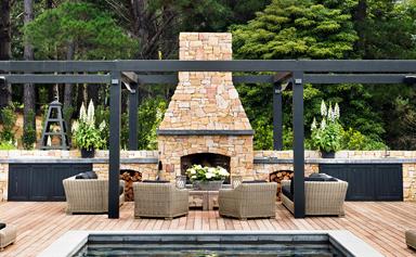 21 of the best outdoor fireplace ideas for your backyard