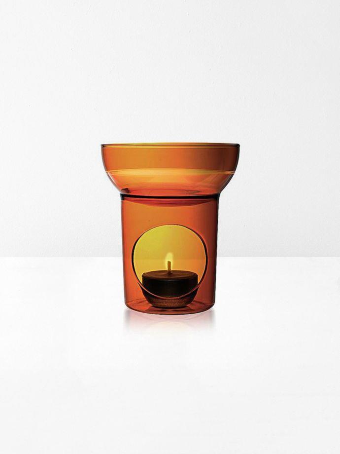 Oil burner in Amber by Maison Balzac, $59, [Aura Home](https://www.aurahome.com.au/oil-burner-maison-balzac-amber|target="_blank"|rel="nofollow")