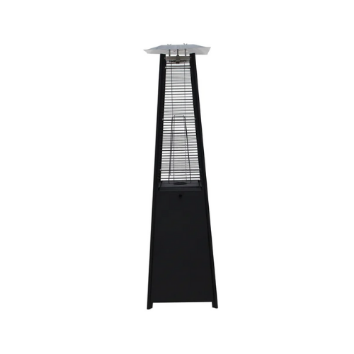 **[Fiammetta matt black outdoor gas pyramid heater, $429, Bunnings](https://www.bunnings.com.au/fiammetta-matt-black-outdoor-gas-pyramid-heater_p0082322|target="_blank"|rel="nofollow")**<br>
Made from a powder coated steel with a matt black finish, this pyramid-shaped heater has a convenient push-button ignition and adjustable knob to set the temperature, so you can create the ultimate comfort during the cooler months. **[SHOP NOW](https://www.bunnings.com.au/fiammetta-matt-black-outdoor-gas-pyramid-heater_p0082322|target="_blank"|rel="nofollow")**. 