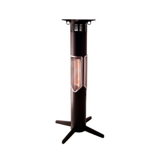 **[Statio electric outdoor heater, $1199, Outdoor Elegance](https://www.outdoorelegance.com.au/outdoor-heating/electric-outdoor-heating/mensa-statio-heater.html|target="_blank"|rel="nofollow")**<br> 
With the option of adding a stylish table to the top of this heater, it offers direct and efficient heat. It's unique design includes a bipolar lamp house which makes it less expensive to run, and uses only a third of Co2 emissions. **[SHOP NOW](https://www.outdoorelegance.com.au/outdoor-heating/electric-outdoor-heating/mensa-statio-heater.html|target="_blank"|rel="nofollow")**.