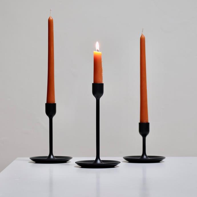 100% Beeswax Taper Candlesticks | Maple, $15, [Someday](https://www.somedaysworld.com.au/beeswax-candles/taper-beeswax-candlesticks-maple|target="_blank"|rel="nofollow")