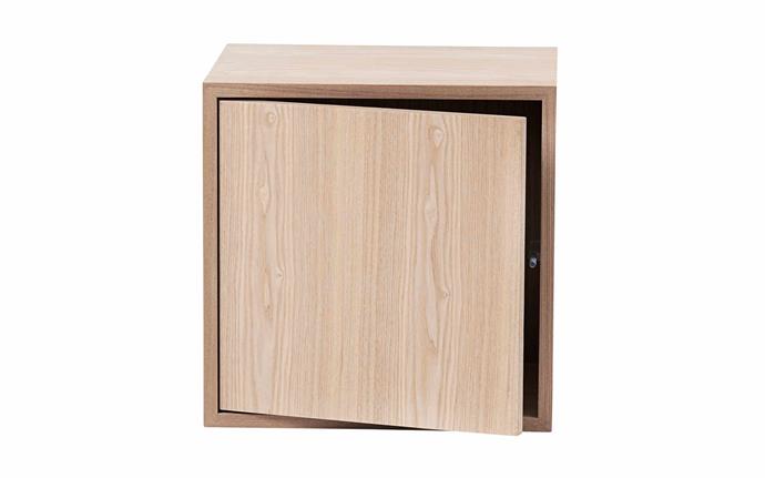 Muuto 'Stacked Storage System 2.0' oak-veneer shelf with door, from $445, [Living Edge](https://livingedge.com.au/|target="_blank"|rel="nofollow").