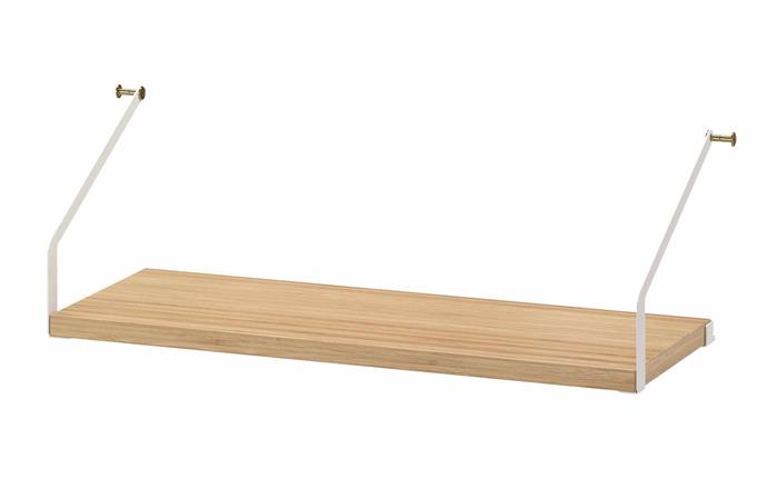 Svalnäs bamboo wall shelf, $25, [Ikea](https://www.ikea.com/au/en/|target="_blank"|rel="nofollow").