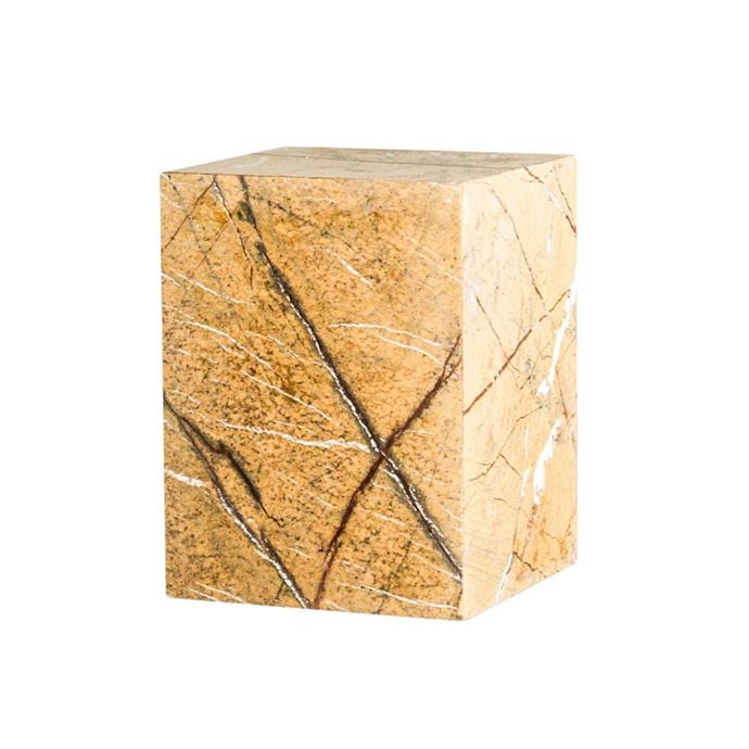 Neo stone table, $350, [Few and Far](https://www.fewandfar.com.au/products/neo-stone-table|target="_blank"|rel="nofollow")