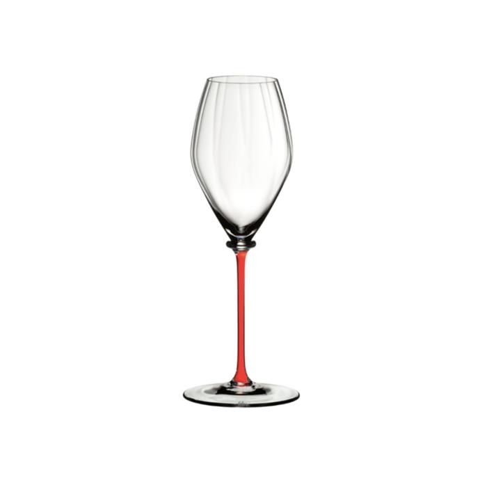**[Riedel Fatto A Mano Performance Champagne Glass Red, $150](https://www.riedel.com/en-au/shop/fatto-a-mano-performance/champagne-488400R28|target="_blank"|rel="nofollow")**

Featuring a red crystal stem and curved body. this is a great investment for someone who takes their wine seriously! The curved shape of the glass is perfect for emphasising fruitiness, tempering acidity and bringing out aromas. **[SHOP NOW.](https://www.riedel.com/en-au/shop/fatto-a-mano-performance/champagne-488400R28|target="_blank"|rel="nofollow")** 