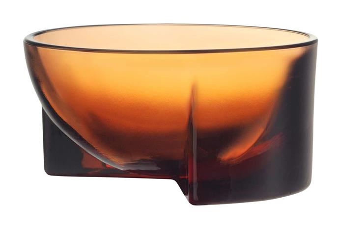 Kuru Bowl, $129, [Iittala](https://www.iittala.com.au/kuru-bowl-13-x-6cm-seville-orange.html|target="_blank"|rel="nofollow").