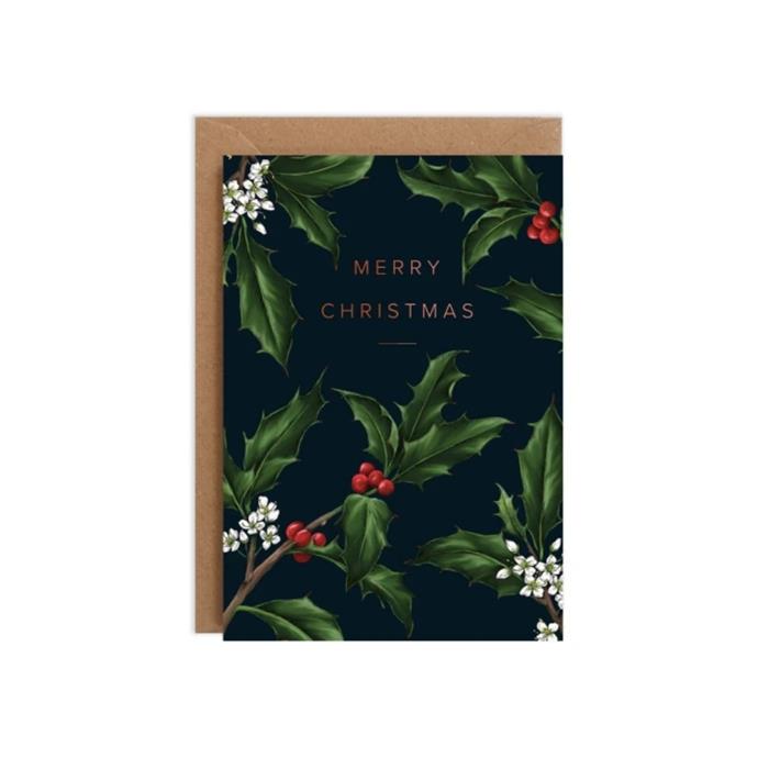Christmas greeting card, $9.95, [hardtofind](https://www.hardtofind.com.au/194419_black-christmas-greeting-card|target="_blank"|rel="nofollow")