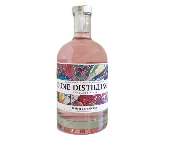 **[Dune Distilling Hibiscus & Rhubarb Gin, $85, Black Brewing Co](https://blackbrewingco.com.au/collections/dune-distilling-spirits/products/dune-distilling-hibiscus-rhubarb-gin|target="_blank"|rel="nofollow")**<br>
Packed with the best kind of botanicals, Dune Distilling's Hibiscus and Rhubarb Gin is inspired by the West Australian coastline; rugged, but beautiful. Native and imported botanicals come together, giving hits of juniper, coriander seed, rhubarb, thyme and hibiscus. Summer drinks sorted!