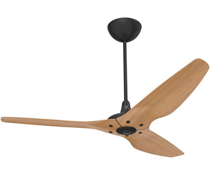 **[Big Ass Fans Haiku, Starting From $1,495](https://www.bigassfans.com/au/fans/haiku/|target="_blank"|rel="nofollow")**

Available in nine colours in both aircraft-grade aluminium or moso bamboo finishes, and in both indoor and outdoor models as well a choice of three blade diameters, this is one customisable fan. It comes with a remote, but is also voice and mobile app controllable. **[SHOP NOW.](https://www.bigassfans.com/au/fans/haiku/|target="_blank"|rel="nofollow")** 