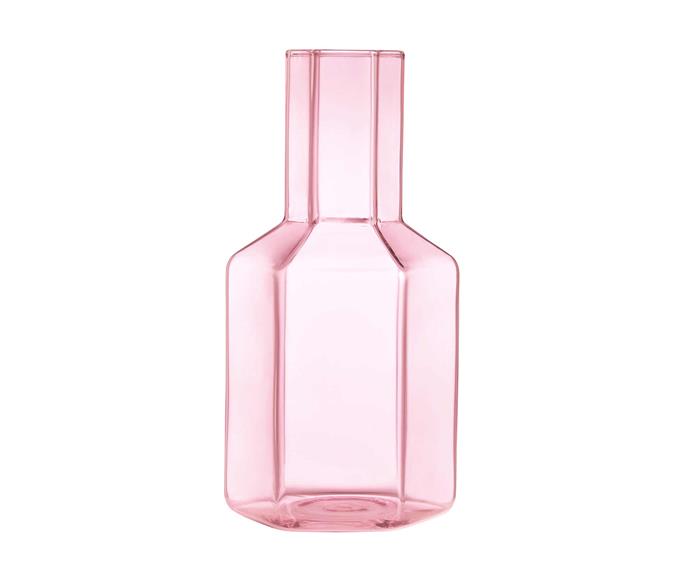 Coucou carafe in Pink, $129, [Maison Balzac](https://www.maisonbalzac.com/|target="_blank"|rel="nofollow").