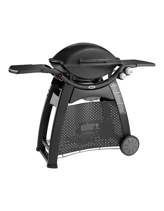 Weber Family Q LP Gas Barbecue: 56010124 in Black, $789, [Myer](https://www.myer.com.au/p/weber-family-q-lp-gas-barbecue-56010124-black|target="_blank"|rel="nofollow")