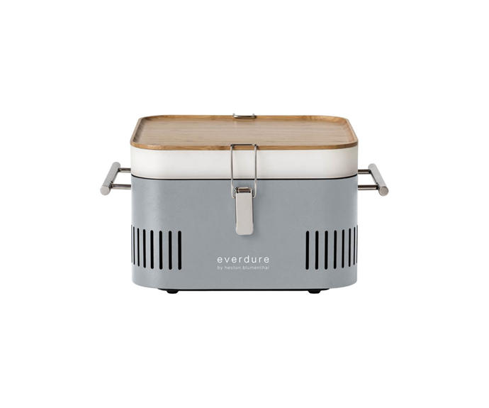 Everdure by Heston Blumenthal Cube Portable Barbecue, $189-199, [Temple & Webster](https://www.templeandwebster.com.au/Cube-Portable-Barbecue-HBCUBE-EBHB1001.html|target="_blank"|rel="nofollow")