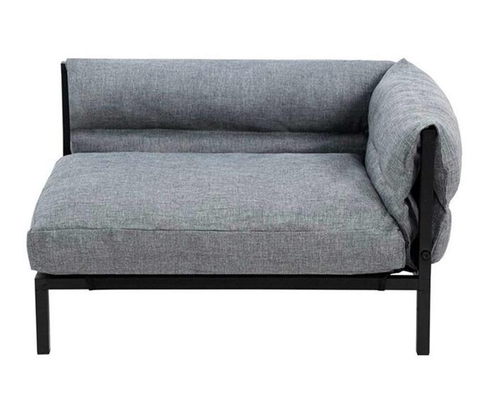 **Paws and Claws Elevated Sofa Pet Bed in Medium with Removable Grey Cushion, [Myer.](https://www.myer.com.au/p/paws-and-claws-645cm-elevated-sofa-pet-dog-medium-bed-w-removable-cushion-grey|target="_blank"|rel="nofollow")**<br><br>If your dog loves the sofa, this stylish pet bed could be the answer. Modelled after traditional sofas, this sofa pet bed features an elevated design that promotes ventilation, while the raised corner is the ideal place for your dog to rest their head.