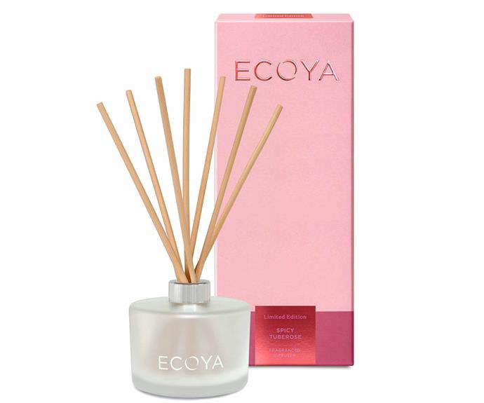 **[Spicy Tuberose fragranced diffuser, $49.95, Flora and Fauna](https://www.ecoya.com.au/collections/limited-edition/products/spicy-tuberose-fragranced-diffuser|target="_blank"|rel="nofollow")**<br><br>There's nothing better than treating mum to a beautiful fragranced diffuser, and this season, we're in love with the beautiful floral tones of Ecoya's new Spicy Tuberose scent. With top notes of gardenia and hyacinth paired with a base of tuberose and peach, this diffuser is sure to delight. **[SHOP NOW.](https://www.floraandfauna.com.au/ecoya-reed-diffuser-spicy-tuberose|target="_blank"|rel="nofollow")**