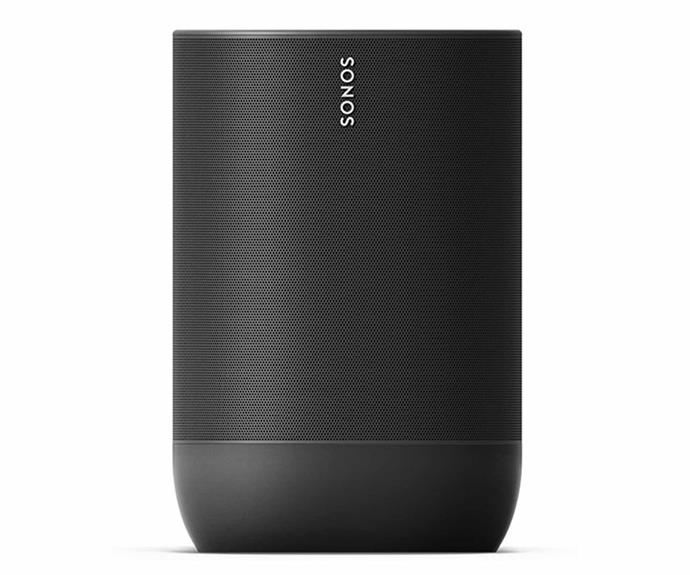**Sonos Move Speaker, $649, [Sonos](https://www.sonos.com/en-au/shop/move.html|target="_blank"|rel="nofollow").**<br><br>A practical and stylish addition to any home, the Sonos Move Speaker delivers beautiful audio quality no matter which room you put it in. Its portable nature makes it versatile enough for both indoor and outdoor cord-free listening, while the weatherproof design ensures you can take it almost anywhere.