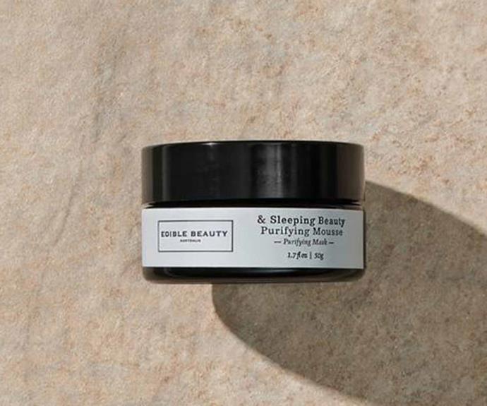 **& Sleeping Beauty Purifying Mousse - Sleep Mask, $60, [Edible Beauty](https://ediblebeautyaustralia.com/collections/natural-face-masks/products/sleeping-beauty-purifying-mousse|target="_blank"|rel="nofollow").**<br><br>For the busy mum, beauty sleep can sometimes feel a little out of reach. This dreamy Sleep Mask is designed to nourish, repair and hydrate your skin while you sleep, so you can wake up to a radiant and glowing face every day.