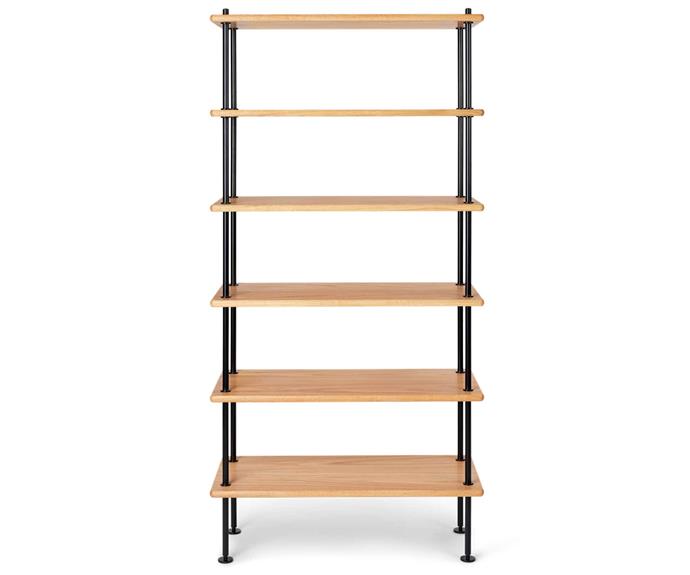 **[Carl Hansen & Søn BM0253 Configuration 3, from $3670, Cult](https://cultdesign.com.au/collections/storage/products/bm0253-configuration-3|target="_blank"|rel="nofollow")**<br>Designed by Danish furniture designer Børge Mogensen for Carl Hansen & Søn in 1958, this modular shelving system pairs a sleek and minimalist design with maximum functionality. The beauty of this shelving system is that it can be completely customisable, so you'll be able to create the perfect bookcase for your space. *Dimensions: 156h x 37d x 79w cm*.