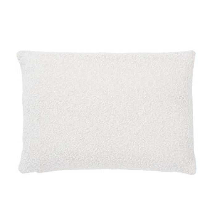 **Adairs Otis Snow Boucle Cushion, $69.99, [Adairs](https://www.adairs.com.au/homewares/cushions/adairs/otis-snow-boucle-cushion/|target="_blank"|rel="nofollow")**<br><br>
If you're still loving the boucle trend, this cute cushion could be right up your alley and will be perfect for adding texture to your home styling.