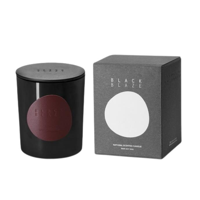 **Saudade scented candle, $49, [Black Blaze](https://www.theiconic.com.au/depaysement-scented-candle-1315189.html|target="_blank"|rel="nofollow")**<br><br>

The Black Blaze brand is inspired by the pure nature and comfortable lifestyle of Australia. This beautiful candle has been created to evoke the feeling of spring with rose and peony petals leading the journey, followed by clove, grass and violet notes. The burn time for this 100% pure soy candle is approximately 45 hours.